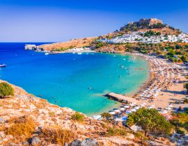 Lais Puzzle - Lindos, Akropolis auf Rhodos, Griechenland - 40, 100, 200, 500, 1.000 & 2.000 Teile