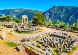 Lais Puzzle - Ruinen des Tempels der Athena Pronaia in Delphi, Griechenland - 100, 200, 500, 1.000 & 2.000 Teile