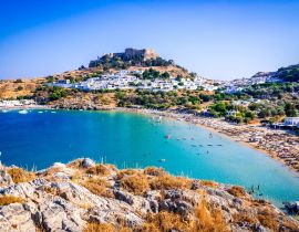 Lais Puzzle - Lindos, Rhodos, Griechenland - 40, 100, 200, 500, 1.000 & 2.000 Teile