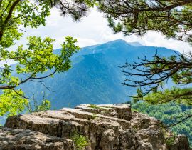 Lais Puzzle - Der perfekte Blick auf die Gipfel des Olymps vom Aussichtspunkt aus. Griechenland - 40, 100, 200, 500, 1.000 & 2.000 Teile