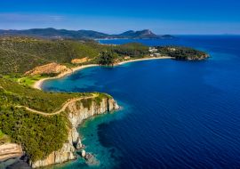 Lais Puzzle - Luftaufnahme der Halbinsel Sithonia, in der Chalkidiki, Griechenland - 1.000 Teile