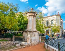 Lais Puzzle - Blick auf das Choragische Monument des Lysikrates in Athen - 40, 100, 200, 500, 1.000 & 2.000 Teile