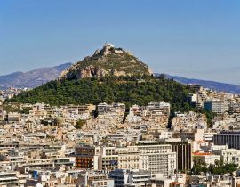 Lais Puzzle - Berg Lycabettus in Athen, Griechenland - 40, 100, 200, 500, 1.000 & 2.000 Teile