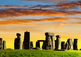 Lais Puzzle - Historisches Monument Stonehenge im Sonnenuntergang, England, UK - 1.000 Teile