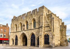 Lais Puzzle - Das Bargate, ein mittelalterliches Torhaus in Southampton, England - 1.000 Teile