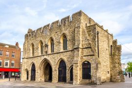 Lais Puzzle - Das Bargate, ein mittelalterliches Torhaus in Southampton, England - 2.000 Teile