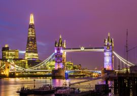 Lais Puzzle - Blick auf die Tower Bridge am Abend - London - 1.000 Teile