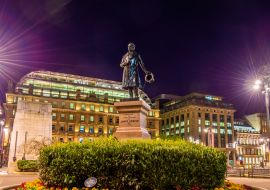 Lais Puzzle - Statue von James Oswald auf dem George Square in Glasgow, Schottland - 1.000 Teile