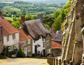 Lais Puzzle - Gold Hill Shaftesbury Dorset - 40, 100, 200, 500, 1.000 & 2.000 Teile