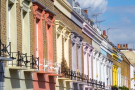 Lais Puzzle - Traditionelle bunte Häuser im Stadtteil Camden Town - London, Vereinigtes Königreich - 2.000 Teile