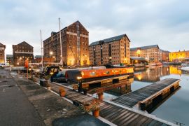 Lais Puzzle - Gloucester Docks in der Abenddämmerung - 2.000 Teile