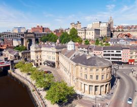 Lais Puzzle - Newcastle's Quayside, Castle Keep und Kathedrale am Fluss Tyne - 40, 100, 200, 500, 1.000 & 2.000 Teile