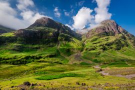 Lais Puzzle - Die Berge von Glencoe bei Sonnenaufgang im Sommer, Schottland - 2.000 Teile