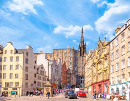 Lais Puzzle - Straßenansicht von Edinburgh, Schottland, Großbritannien - 40, 100, 200, 500, 1.000 & 2.000 Teile