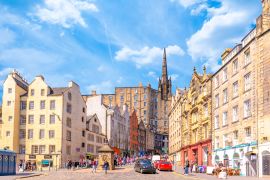 Lais Puzzle - Straßenansicht von Edinburgh, Schottland, Großbritannien - 2.000 Teile