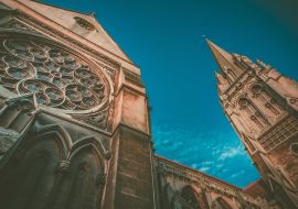 Lais Puzzle - Historisches Gebäude in Cambridge, Vereinigtes Königreich, in Vintage-Farben - 1.000 Teile