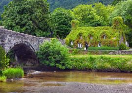 Lais Puzzle - Llanrwst in Wales, Vereinigtes Königreich - 1.000 Teile