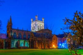 Lais Puzzle - Blick auf die Kathedrale von Chester bei Sonnenuntergang, England - 2.000 Teile