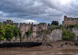 Lais Puzzle - Ruinen der Burg Chepstow in Südwales - 1.000 Teile