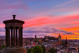 Lais Puzzle - Edinburgh bei Sonnenuntergang - 2.000 Teile