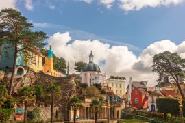 Lais Puzzle - Portmeirion, Nordwales, UK, das von Clough Williams-Ellis erbaute italienische Dorf - 2.000 Teile