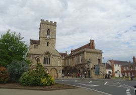 Lais Puzzle - Stadtzentrum von Abingdon - Oxfordshire, England, UK - 1.000 Teile