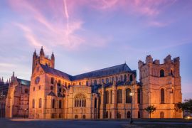 Lais Puzzle - Die Kathedrale von Canterbury, Sonnenuntergang/Blaue Stunde, Canterbury, England, UK - 2.000 Teile