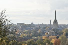 Lais Puzzle - Ansichten von Norwich, Norfolk, UK, von Mousehold Heath - 2.000 Teile