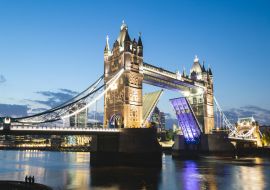 Lais Puzzle - Tower Bridge in der Abenddämmerung, London - 1.000 Teile