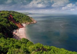 Lais Puzzle - Oddicombe Beach, Babbacombe Bay, Devon, England - 1.000 Teile