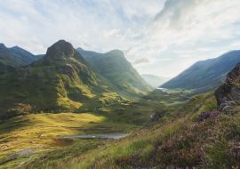 Lais Puzzle - Panoramablick auf Glencoe, nahe Fort William, Highland, Schottland, UK - 1.000 Teile