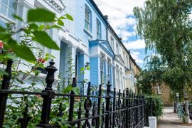 Lais Puzzle - Attraktive Wohnstraße mit großen Reihenhäusern im Londoner Stadtbezirk Kensington & Chelsea - 2.000 Teile