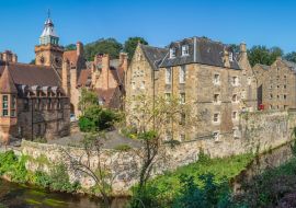 Lais Puzzle - Panorama des Dean Village in Edinburgh - 1.000 Teile