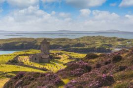 Lais Puzzle - St. Clements Church bei Roghadal südlich von Leverburgh, Isle of Harris, Äußere Hebriden, Schottland - 2.000 Teile
