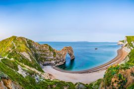 Lais Puzzle - Durdle Door-Panorama, Dorset, Jurassic Coast, England, UK - 2.000 Teile