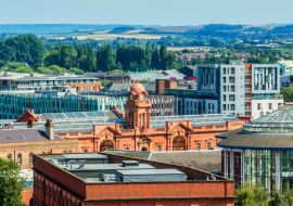 Lais Puzzle - Skyline von Nottingham. England, Vereinigtes Königreich - 1.000 Teile