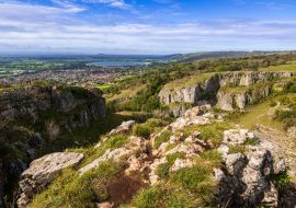 Lais Puzzle - Herrliche Aussicht von der Spitze der Cheddar-Schlucht in Somerset im Südwesten Englands - 1.000 Teile