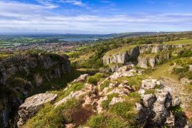 Lais Puzzle - Herrliche Aussicht von der Spitze der Cheddar-Schlucht in Somerset im Südwesten Englands - 2.000 Teile