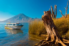 Lais Puzzle - Boot auf dem Atitlan-See in Guatemala - 2.000 Teile