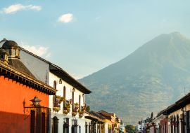 Lais Puzzle - Volcan de Agua von Antigua Guatemala aus gesehen - 1.000 Teile