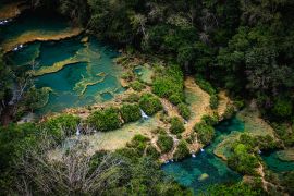 Lais Puzzle - Semuc Champey, Kalksteinbecken am Fluss Cahabon im Departement Alta Verapaz, Guatemala - 2.000 Teile