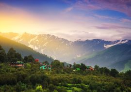 Lais Puzzle - Blick auf den Sonnenaufgang in Manali, Indien - 1.000 Teile