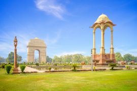 Lais Puzzle - Vordach und India Gate in Neu-Delhi, Indien - 2.000 Teile