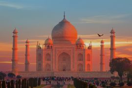 Lais Puzzle - Taj Mahal bei Sonnenuntergang - Agra, Indien - 2.000 Teile