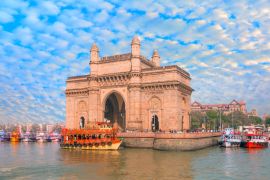 Lais Puzzle - Das Gateway of India und Boote vom Hafen aus gesehen - Mumbai, Indien - 2.000 Teile
