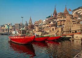 Lais Puzzle - Ghats (Ufer) am Ganges in der heiligen Hindu-Stadt Varanasi, Indien - 1.000 Teile