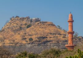 Lais Puzzle - Daulatabad Fort und Chand Minar (Turm des Mondes), Bundesstaat Maharashtra, Indien - 1.000 Teile