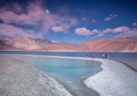 Lais Puzzle - Pangong Tso See in Ladakh, Indien - 1.000 Teile