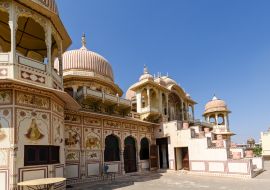 Lais Puzzle - Altes Haweli/Haveli-Haus in Mandawa, einer mittelalterlichen Stadt im Bundesstaat Rajasthan in Indien - 1.000 Teile
