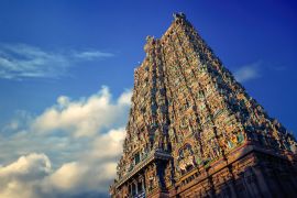 Lais Puzzle - Der hinduistische Meenakshi-Tempel in Madurai, Tamil Nadu, Südindien - 2.000 Teile